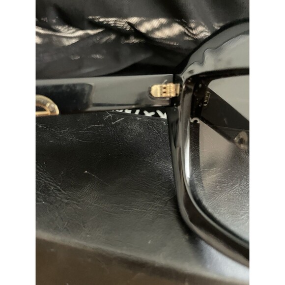 Miu Miu black and Gold frame sunglasses SMU 01X 67 15 06F -0A7 140 2N Made Italy main image 4